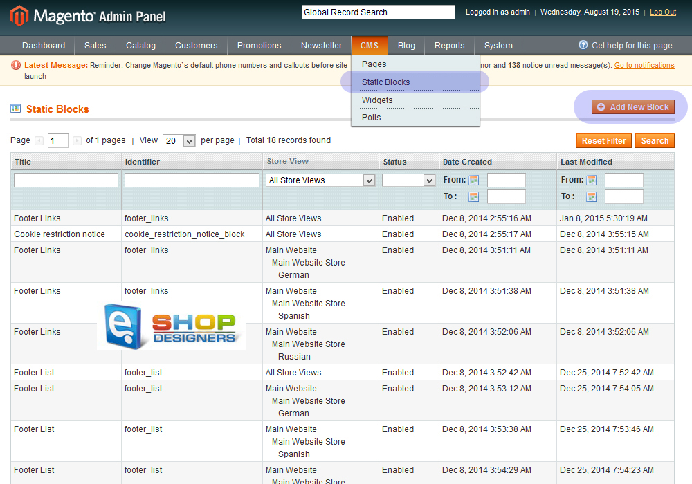 magento_how_to_add_a_new_static_block_to_the_Header_Section_1